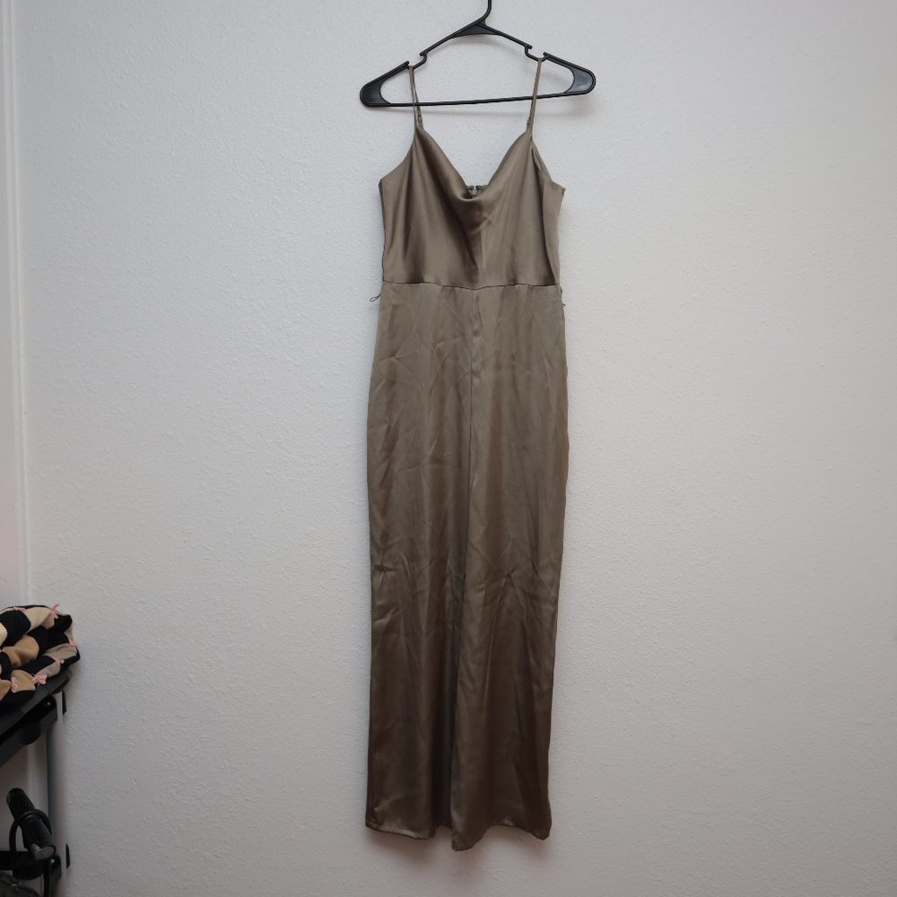 Express Green/Olive Romper Size Small